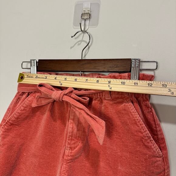 Polo Ralph Lauren Girls 12 Desert Rose Corduroy Shorts w/ Tie Belt Preppy - Picture 12 of 12